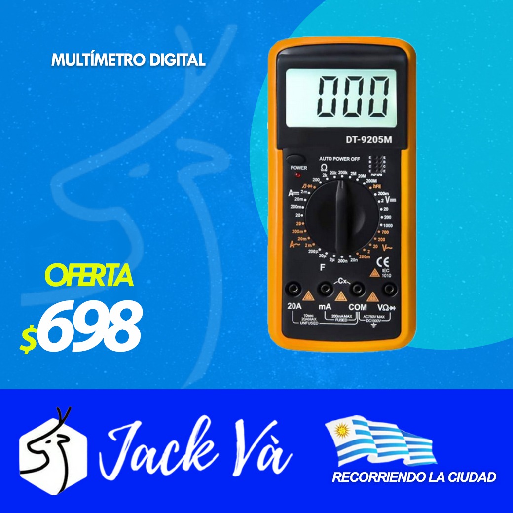 Multímetro Digital Profesional